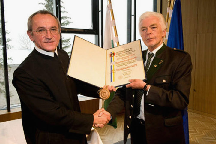 Pater Superior Karl Schauer Ehrenbürger von Mariazell