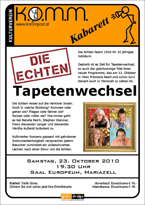 Die Echten - Plakat