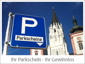 Parkschein als Gewinnlos in Mariazell