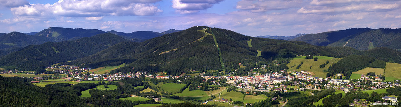 Mariazell von Tribein – Panorama0227-0232-6