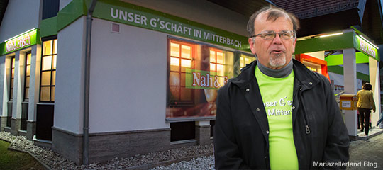 Neueröffnung Nahversorger Mitterbach – Am Bild: Peter Sommerer