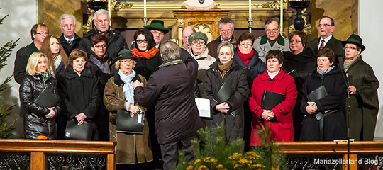 Liedertafel Gußwerk beim Adventkonzert 2012