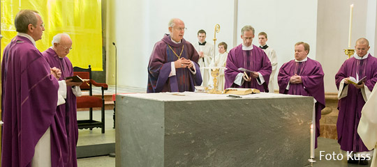 Dankgottesdienst für Papst Benedikt in der Basilika Mariazell mit Diözesanbischof Dr. Egon Kapellari