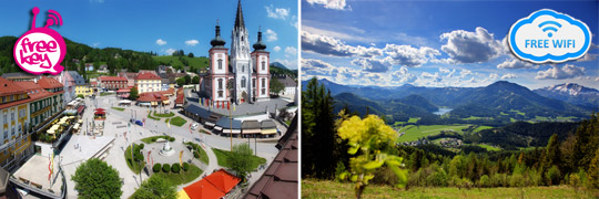 Free-Wifi-in-Mariazell_Bürgeralpe. WIFI Wolke (c) reeel - fotolia.com