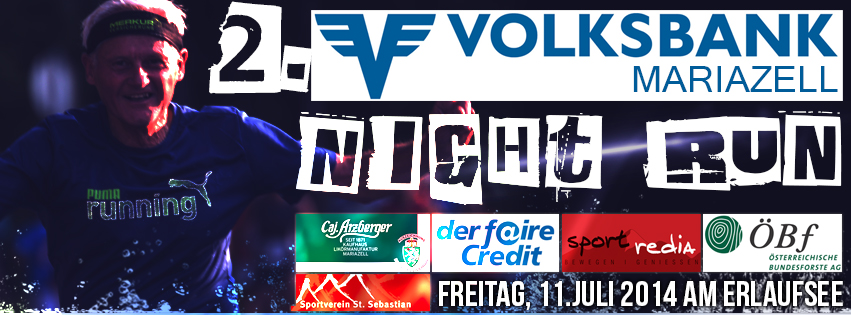 Night Run am Erlaufsee 2014