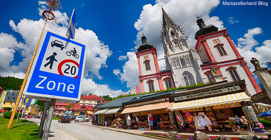 Begegnungszone Mariazeller Hauptplatz