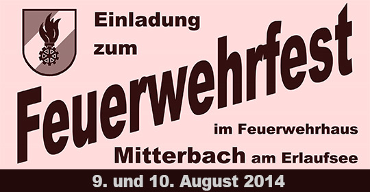 Feuerwehrfest-Mitterbach