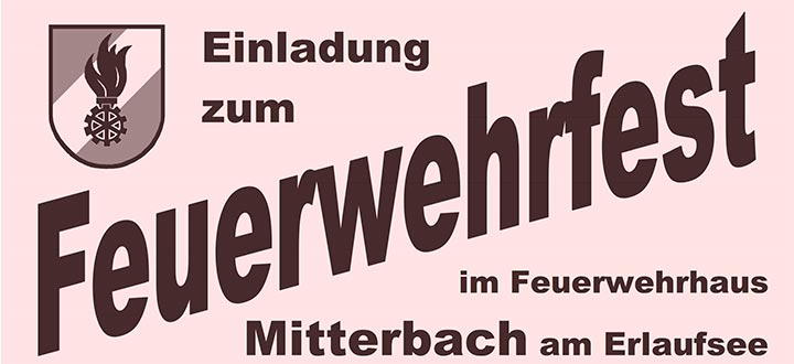 Feuerwehrfest-Mitterbach