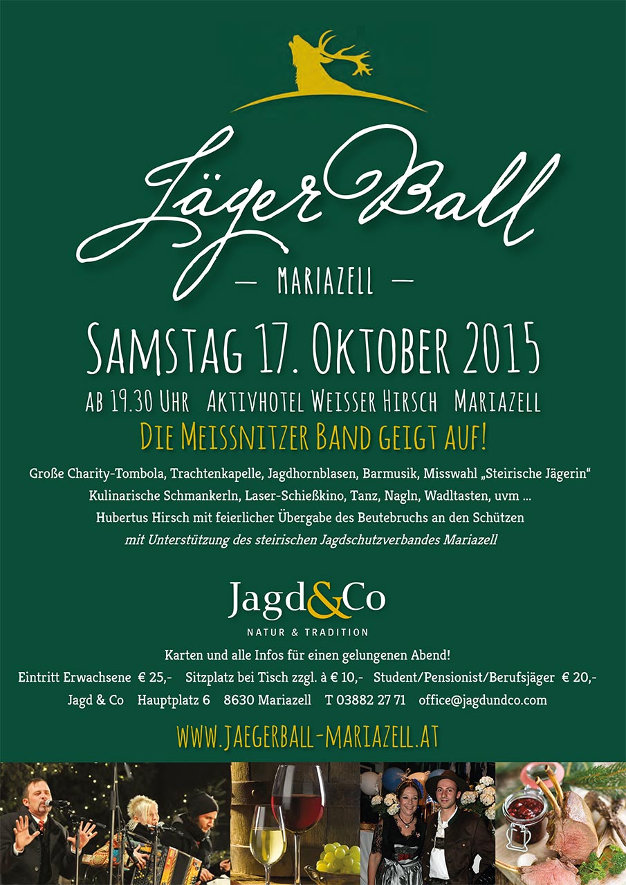 J&C-Jägerball-Mariazell_Poster