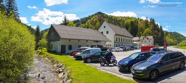 Gasthaus Leodolter Wegscheid Klettersteig Start-02939