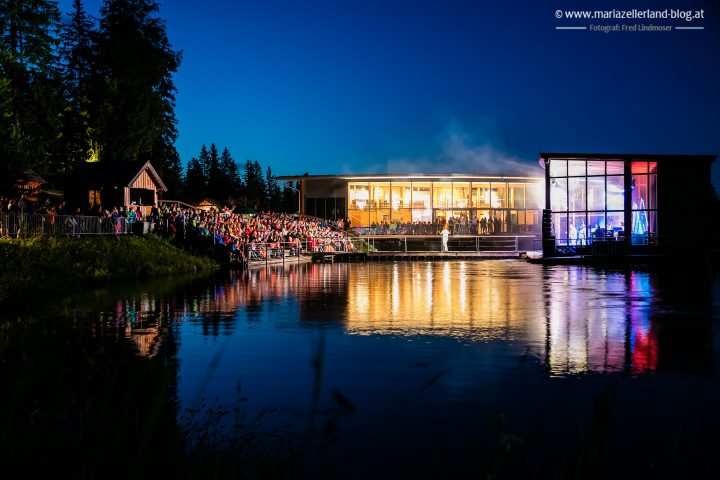 Bergwelle Nockalm Quintett Wassershow Buergeralpe Mariazell-6935