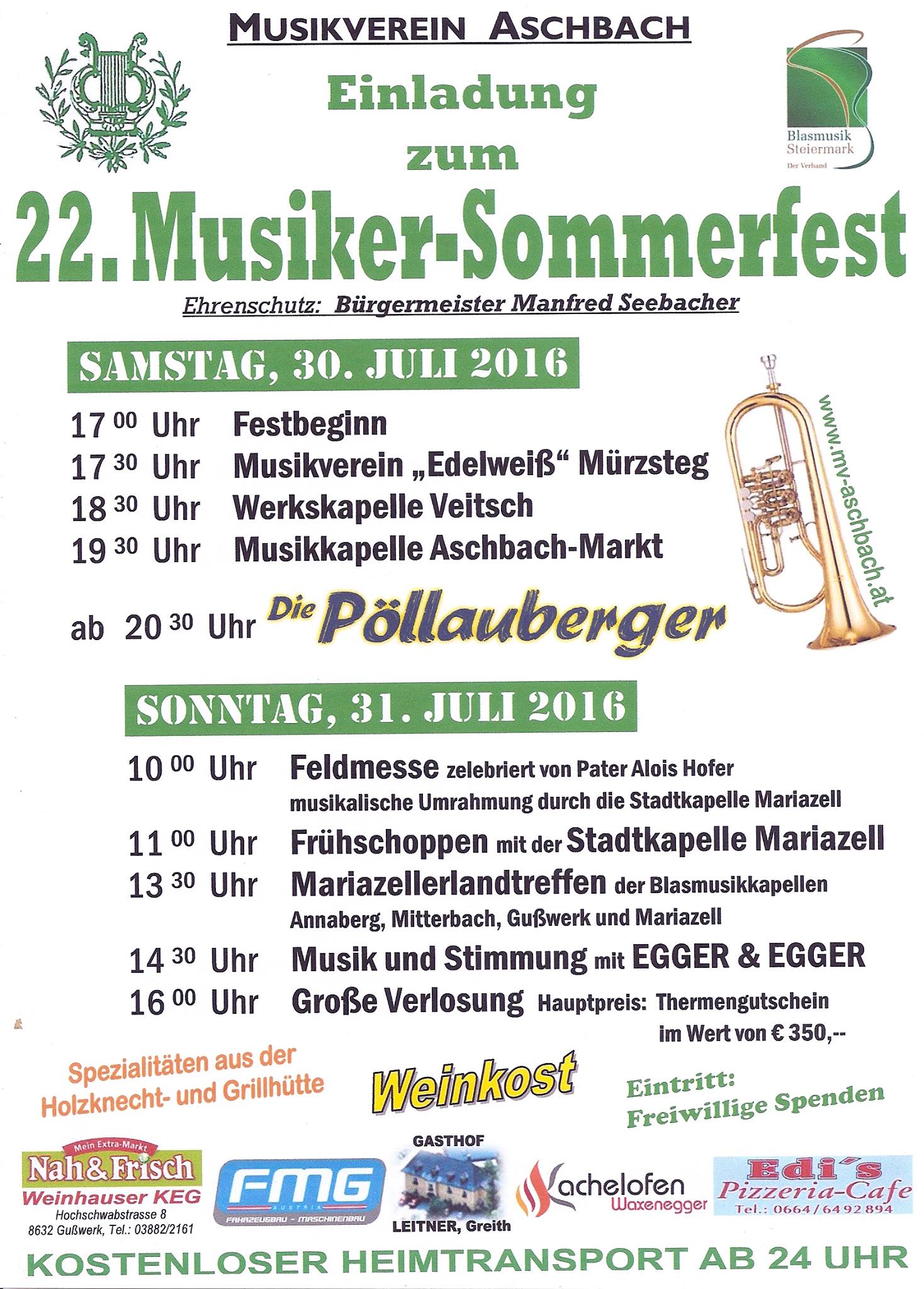 Sommerfest Aschbach
