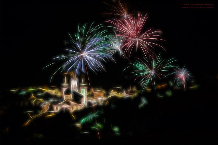 basilika-mariazell-feuerwerk-silvester