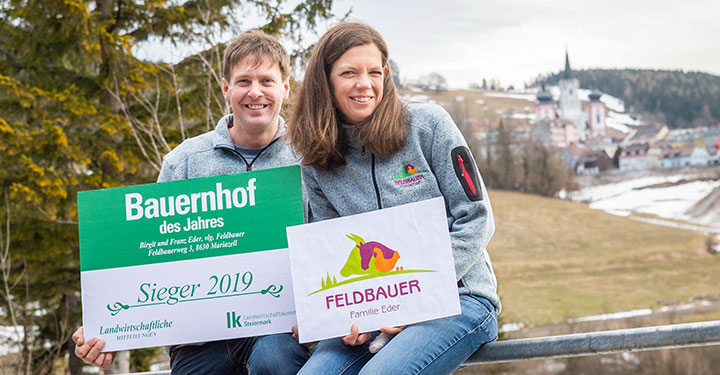 Fam. Eder-Feldbauer steirischer Bauernhof des Jahres 2019