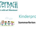 Kinderprogramm in den Sommerferien in Mitterbach