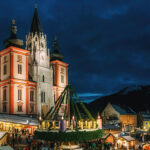 4. Adventkerze am großen Adventkranz in Mariazell entzündet – 2021