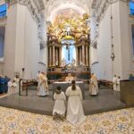 Fußwaschung am Gründonnerstag 2022 in der Basilika Mariazell