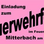 Termintipp: Feuerwehrfest in Mitterbach 2023
