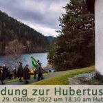 Termintipp: Einladung zur Hubertusfeier 2022