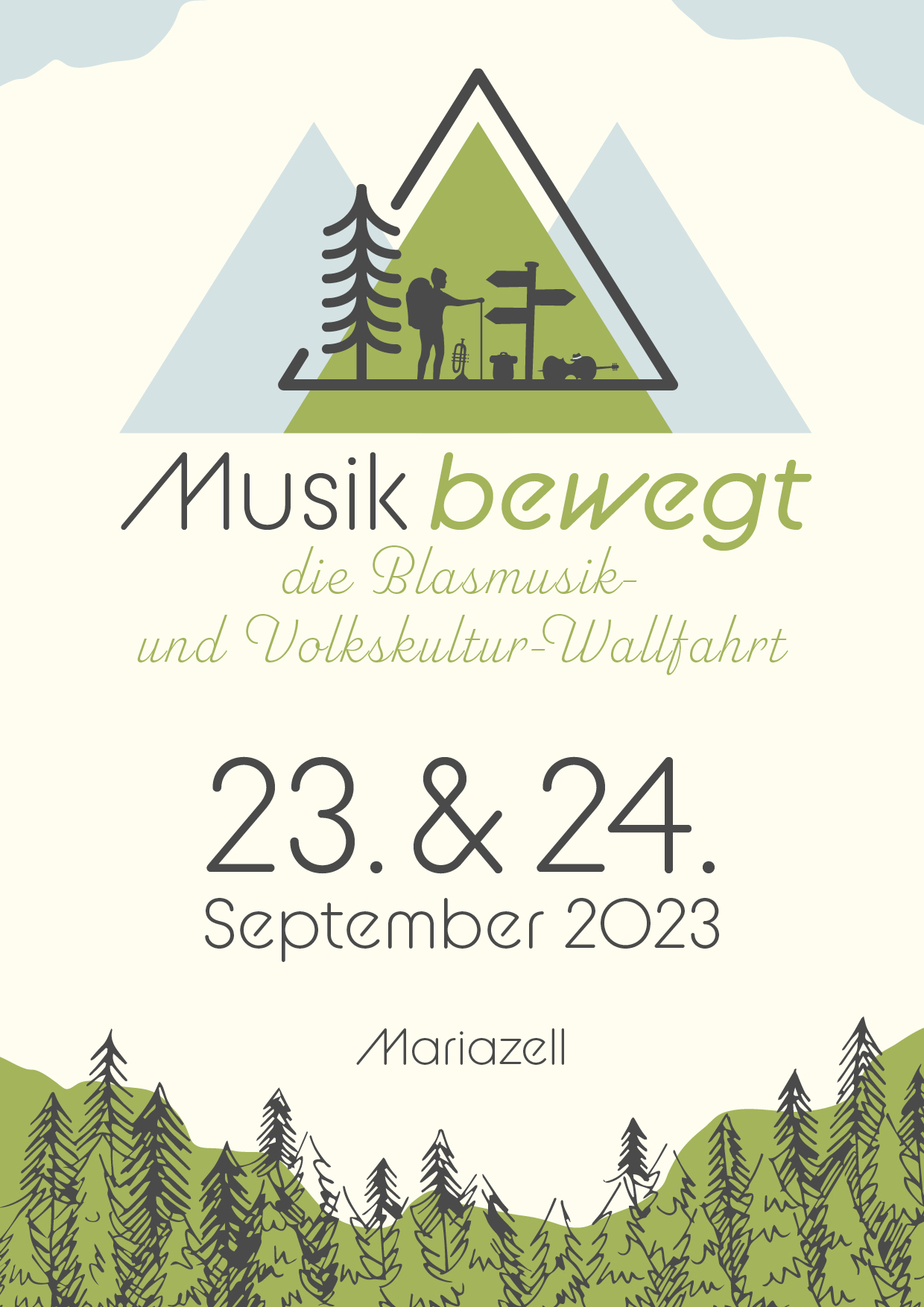Blasmusik- und Volkskulturwallfahrt nach Mariazell 2023