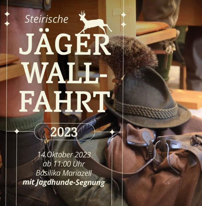 Termintipp: Steirische Jägerwallfahrt am 14. Oktober 2023 Fotocredit: Steirische Jägerschaft