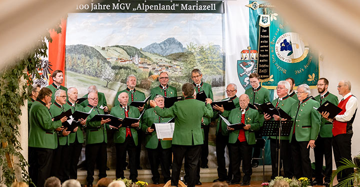 100 Jahre MGV "Alpenland" Mariazell - Festveranstaltung - Fotos und Video ©Fred Lindmoser