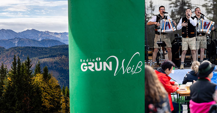 Das Grün Weiße Bergfest auf der Bürgeralpe war ein Volksfest