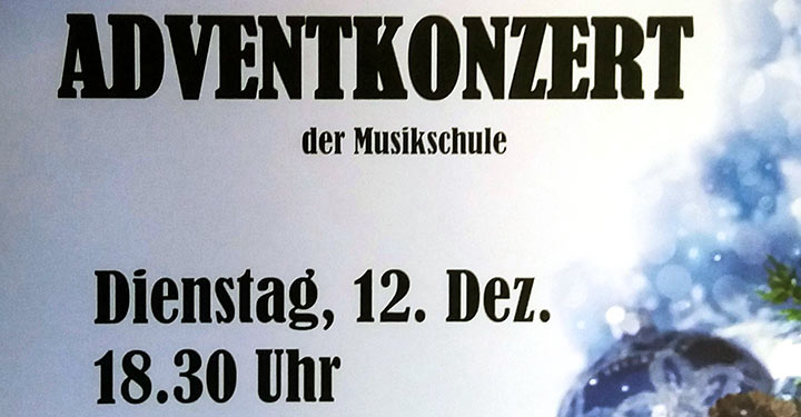 Termintipp: Großes Adventkonzert der Musikschule Mariazell
