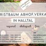 Bio-Christbaum-Abhofverkauf-Halltal