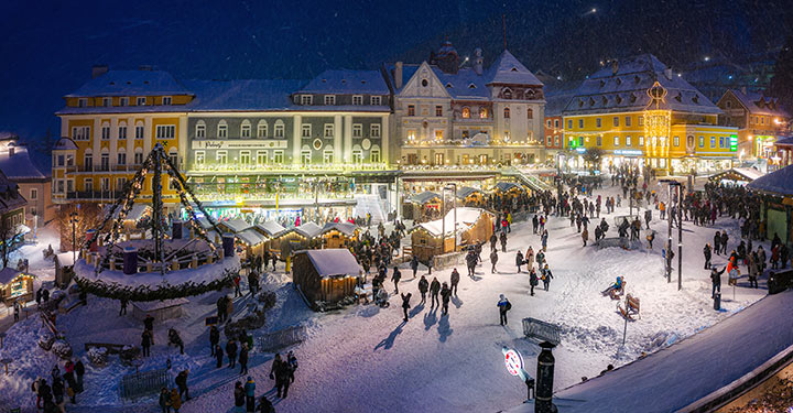 Advent im Schnee und Krampuslauf