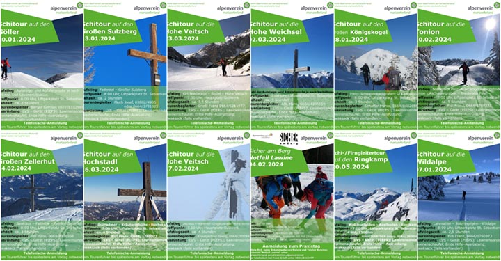 Alpenverein Mariazellerland - Winterprogramm 2024