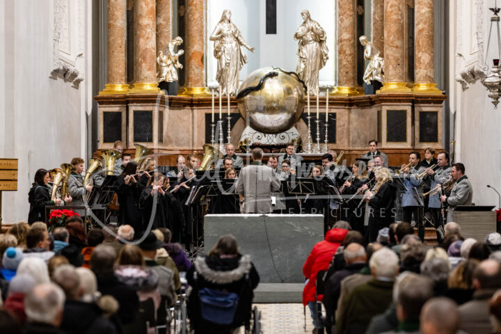 Weihnachtsblasen der Stadtkapelle Mariazell 2023 Foto ©Fred Lindmoser